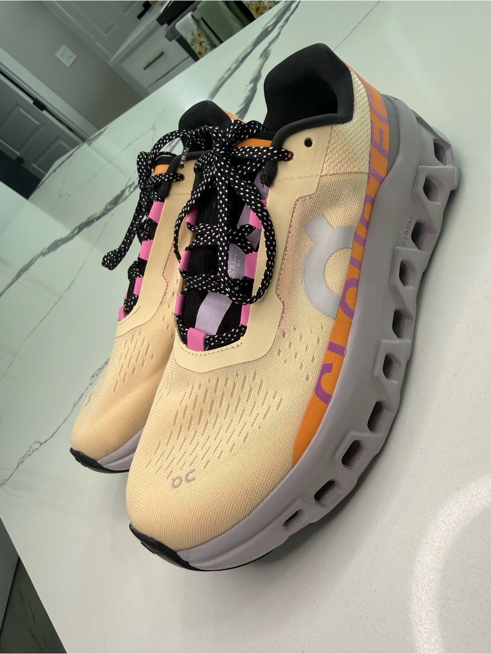 On Running Cloudmonster Blonde Fade Women's Size 8 Running Shoes